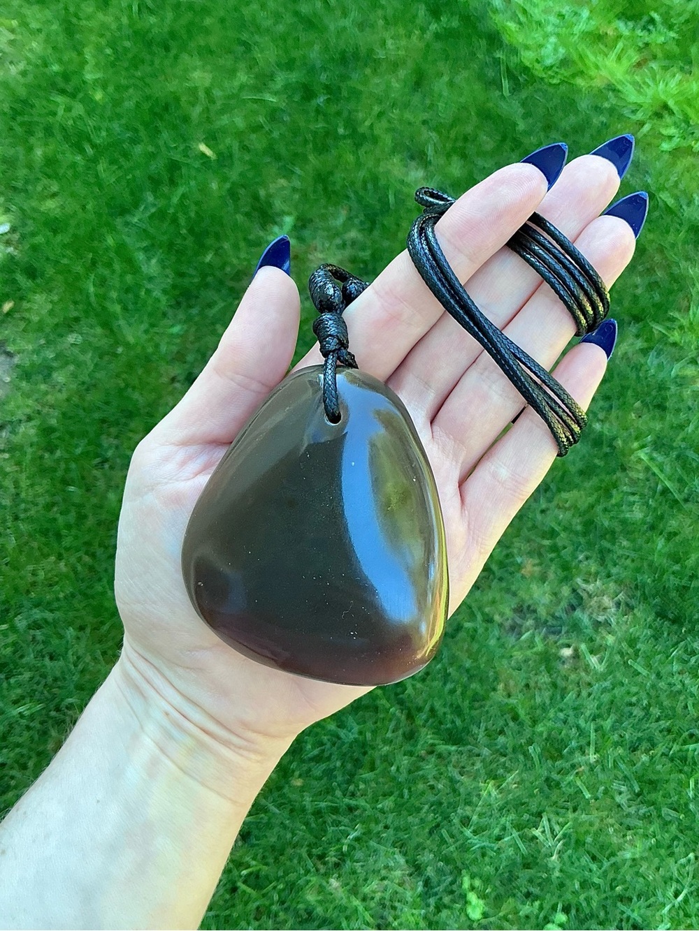 Huge Indonesian Red Amber Pendant 😍